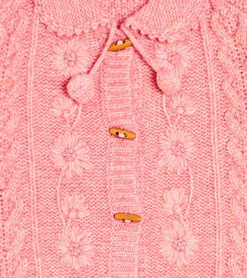 Cardigan Khella aus Wolle und Baumwolle | Louise Misha