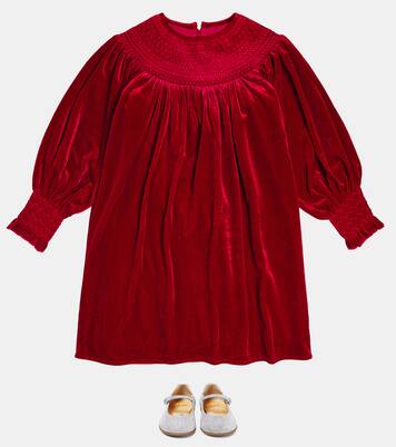 Carla velvet dress | C'era Una Volta