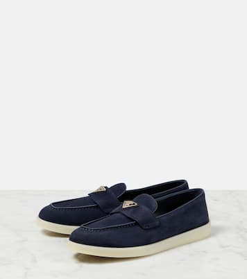 Mocassini Saint Tropez in suede | Prada