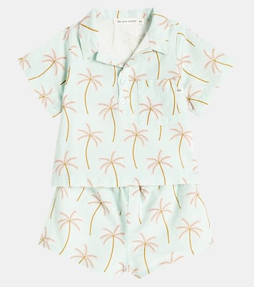Baby Palm Spring shirt and shorts set | The New Society