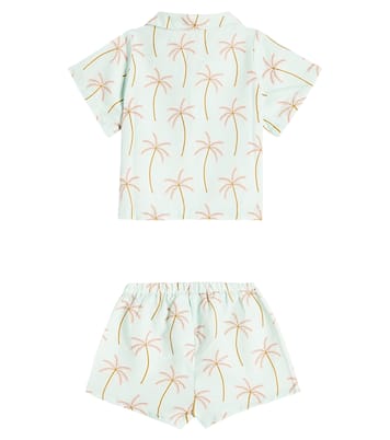 Baby Palm Spring shirt and shorts set | The New Society