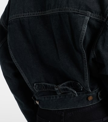 '80s cropped denim jacket | Saint Laurent