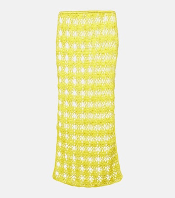 Gonna lunga Bella in crochet di cotone | Anna Kosturova