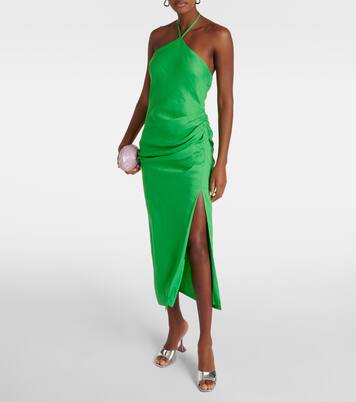 Robe midi Hansel en lin | Simkhai