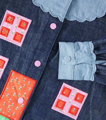 Printed denim blouse | Stella McCartney Kids
