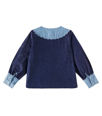 Printed denim blouse | Stella McCartney Kids
