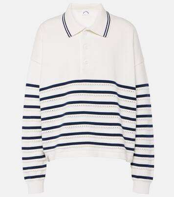Polo Wonder rayé en coton | The Upside