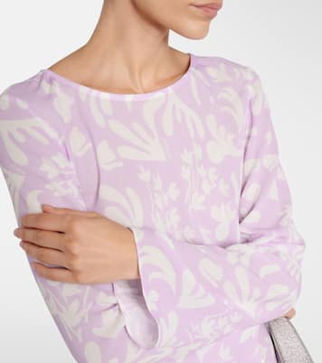 Robe longue Alondra imprimée | Rixo