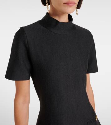 Minikleid aus einem Wollgemisch | Oscar de la Renta