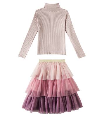 Set aus Pullover und Rock | Patachou