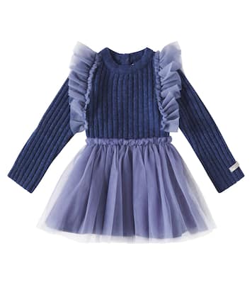 Bébé – Robe Bilie en coton mélangé | Donsje