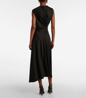 Robe midi asymétrique | Victoria Beckham