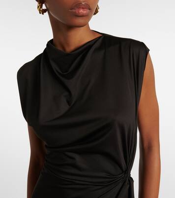 Robe midi asymétrique | Victoria Beckham