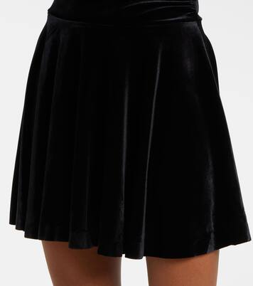 Bustier-Kleid Cayla aus Samt | Norma Kamali