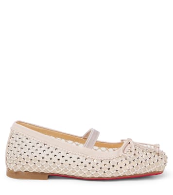 Baballet embellished ballet flats | Christian Louboutin Kids