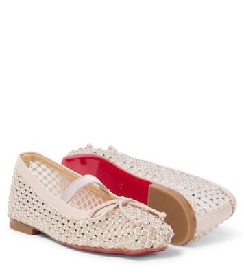 Baballet embellished ballet flats | Christian Louboutin Kids