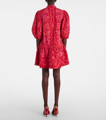 Bedrucktes Minikleid aus Baumwolle | Farm Rio