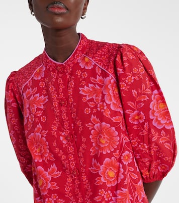 Bedrucktes Minikleid aus Baumwolle | Farm Rio