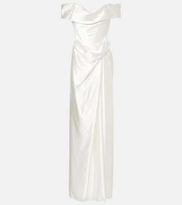 Bridal Mabel silk satin bustier gown | Vivienne Westwood