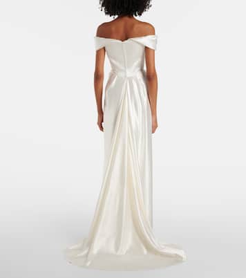 Bridal Mabel silk satin bustier gown | Vivienne Westwood