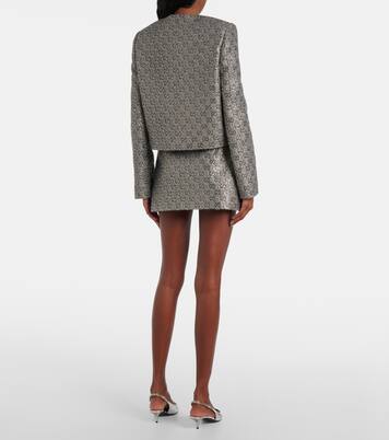GG lamé miniskirt | Gucci