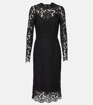 DG lace midi dress | Dolce&Gabbana