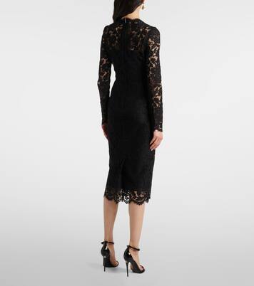 DG lace midi dress | Dolce&Gabbana