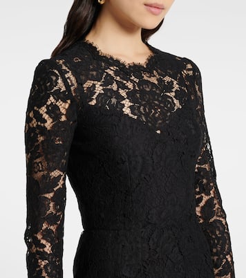 DG lace midi dress | Dolce&Gabbana