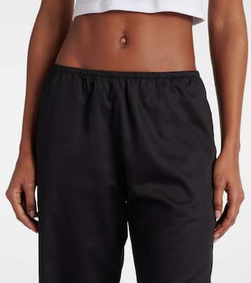 Weite Mid-Rise-Hose Yoko aus Baumwolle | Leset