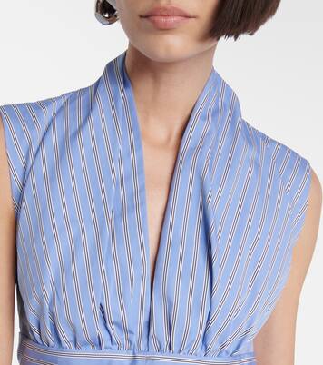 Robe rayée en coton | Patou