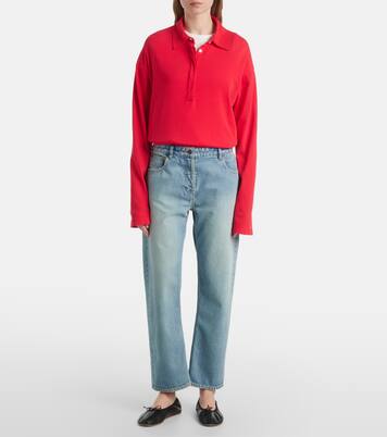 Jeans slim Riaco desteñidos | The Row