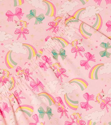  Lin Frill cotton top and shorts set | Konges Sløjd