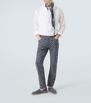 Roma paisley slim jeans | Etro