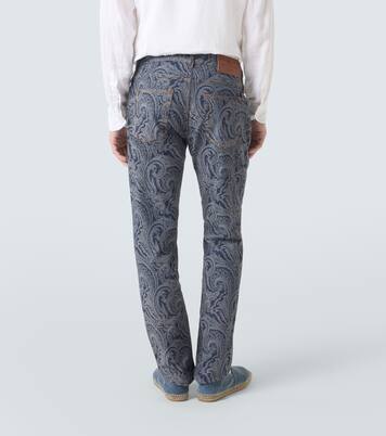 Roma paisley slim jeans | Etro