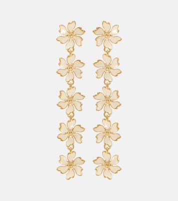 Ohrringe aus Emaille | Oscar de la Renta