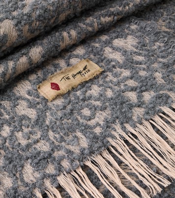 Malghe wool and cotton-blend throw | The House of Lyria