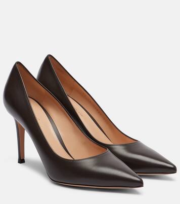 Gianvito 85 leather pumps | Gianvito Rossi
