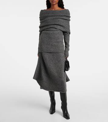 Gonna midi in maglia | Entire Studios