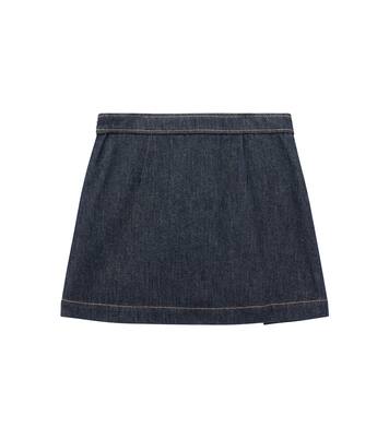 Horsebit denim skirt | Gucci Kids
