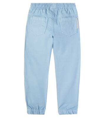 Cotton twill cargo pants | Stella McCartney Kids