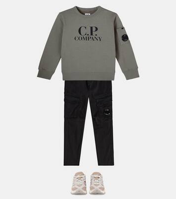 Felpa in cotone felpato | C.P. Company Kids