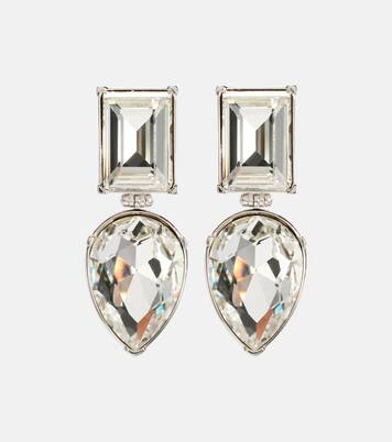 Crystal-embellished earrings  | McQueen