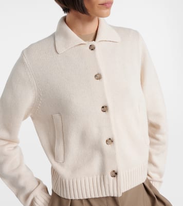 Wool and cashmere cardigan | Jardin des Orangers