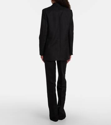 Paisley jacquard bootcut pants | Etro