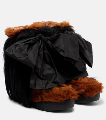 Botas de nieve Snowish de borrego | Valentino Garavani