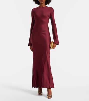Signe satin gown | Rotate