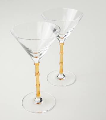Set di 2 bicchieri da Martini Bamboo | La DoubleJ