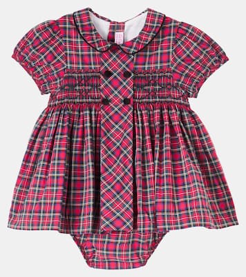 Baby Arcadia dress and bloomers set | La Coqueta