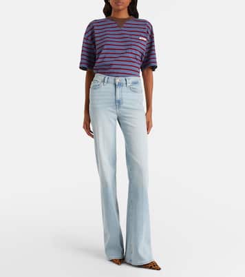 Modern Dojo mid-rise flared jeans | 7 For All Mankind