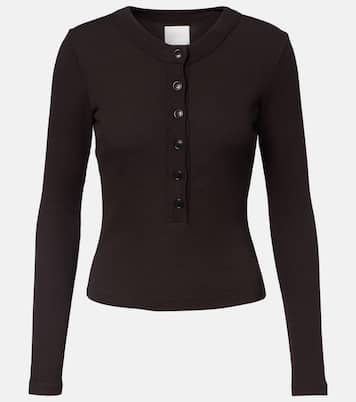 Ribbed-knit jersey top | Citizens of Humanity